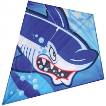 Купить воздушный змей x-match "акула", 60х70 см ( id 8616513 )