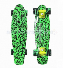 Купить y-scoo скейтборд penny board rt 22 print 