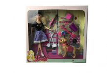 Купить sariel кукла с аксессуарами и собакой jb700386