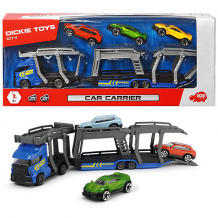 Купить игровой набор dickie toys "автовоз и 3 машинки", 28 см ( id 14935258 )