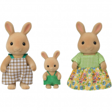 Купить игровой набор sylvanian families семья солнечных кроликов, 3 фигурки ( id 17187646 )