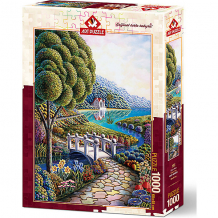 Купить пазл art puzzle цветочный залив, 1000 деталей ( id 16817178 )