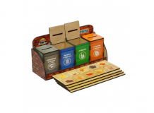 Купить деревянная игрушка ань-янь комодик сортируем мусор правильно псд002