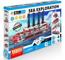 Купить конструктор engino stem heroes морские исследования (5 моделей) sth71