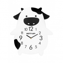 Купить часы kett-up детские настенные design zoo коровка 