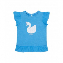 Купить футболка с пайетками "прекрасный лебедь", голубой mothercare 5076961