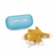 Купить пустышка lomiloki с развивающей игрушкой щенок арчи с 0 мес. 1 шт. 47-010