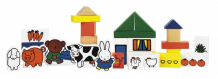 Купить деревянная игрушка totum набор для творчества miffy ферма 33410