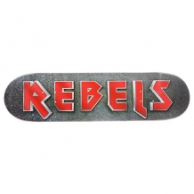 Купить дека для скейтборда rebels logo maiden 32 x 8.25 (21 см) серый ( id 1082138 )