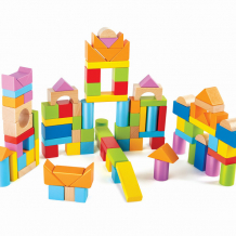 Купить деревянная игрушка hape кубики 3 в 1 замечательные блоки (101 элемент) e8247_hp