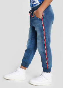 Купить джинсы для мальчиков из
брашированного денима 