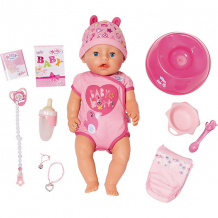 Купить интерактивная кукла zapf creation "baby born" девочка, 43 см ( id 10037182 )