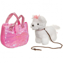 Купить мягкая игрушка bondibon "милота" собачка в сумке, 19 см ( id 16706853 )