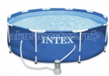 Купить бассейн intex бассейн каркасный 305х76 см с фильтром с28202/720667