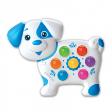 Купить азбукварик веселушки электронная музыкальная игрушка собачка 2229