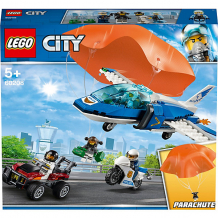 Купить конструктор lego city police 60208: воздушная полиция: арест парашютиста ( id 9167467 )