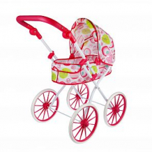 Купить коляска-люлька наша игрушка герда, розовый ( id 12617872 )