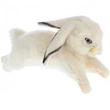 Купить мягкая игрушка hansa белый кролик вислоухий, 40 см ( id 16972305 )