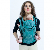Купить рюкзак-кенгуру diva essenza эргономичный для новорожденных one! со льном 