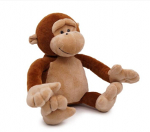 Купить мягкая игрушка unaky soft toy обезьянка леся 28 см 0591523k