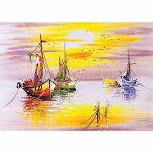 Купить пазл art puzzle вечернее солнце, 500 деталей ( id 15101390 )