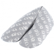 Подушка для беременных TheraLine Слоники, серая 170 см ( ID 12816910 )