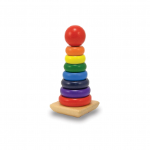 Купить деревянная пирамидка melissa&doug "классические игрушки" ( id 3927715 )