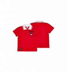 Купить футболка-поло lucky child лемур в париже, цвет: красный ( id 10420919 )