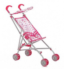 Купить коляска-трость для кукол melobo белая с розовым, белый/розовый ( id 8335159 )