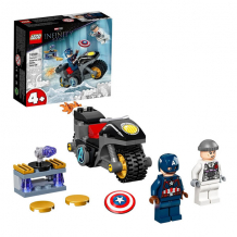 LEGO Super Heroes 76189 Конструктор ЛЕГО Супер Герои Битва Капитана Америка с Гидрой