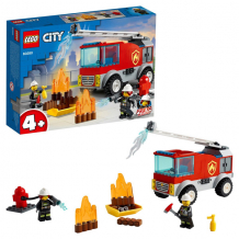 Купить lego city 60280 конструктор лего город пожарная машина с лестницей