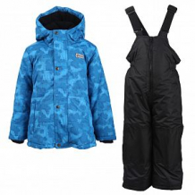 Купить комплект куртка/полукомбинезон salve, цвет: синий/черный ( id 10675613 )