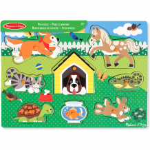 Купить рамка-вкладыш melissa & doug "домашние животные" ( id 7416041 )