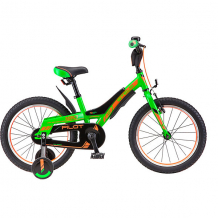 Купить двухколесный велосипед stels pilot-180 18 дюймов, зеленый/оранжевый ( id 11097125 )