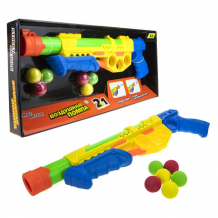 Купить 1 toy street battle игрушечное оружие 2 в 1 с мягкими шариками т17335