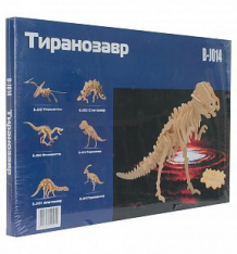 Купить сборная деревянная модель wooden toys тиранозавр ( id 2960432 )