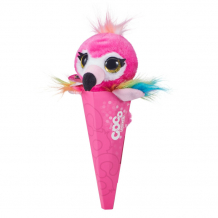 Купить мягкая игрушка zuru плюшевый сюрприз в конусе coco surprise фламинго 