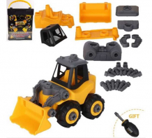 Купить конструктор abtoys строительная техника трактор с отверткой c-00362