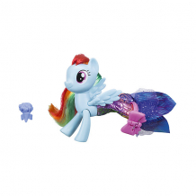Купить игровой набор hasbro my little pony "мерцание. пони в волшебных платьях", рэйнбоу дэш ( id 7120211 )