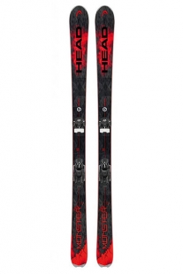 Купить горные лыжи head monster 88 ti black/neon red красный ( id 1197058 )