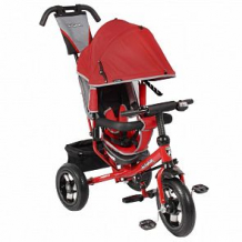 Купить трехколесный велосипед moby kids comfort 12x10 air, цвет: красный ( id 10459550 )