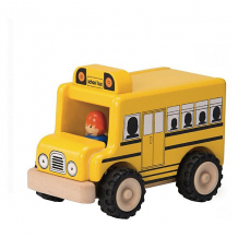 Купить деревянная игрушка wonderworld miniworld школьный автобус ( id 12987260 )