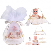 Кукла-пупс Junfa Toys в корзинке, с акссесуарами ( ID 13634003 )