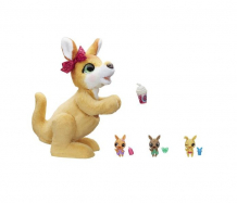 Купить интерактивная игрушка furreal friends набор игровой кенгуру джози и ее малыши e67245l0