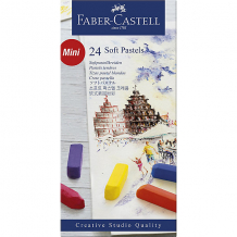 Пастель Faber-Castell Soft pastels, 24 цвета, мини ( ID 12813495 )