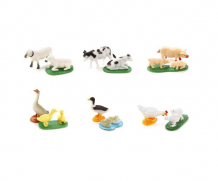 Купить наша игрушка набор фигурок домашние животные nc01-5 12 шт. nc01-5