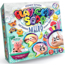 Купить набор для творчества danko toys play clay soap «пластилиновое мыло», 8 цветов ( id 16617743 )