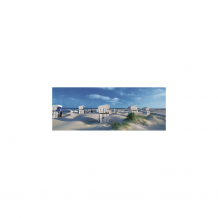 Купить пазл панорамный «пляжные корзинки на зюлте» 1000 шт ( id 7377033 )