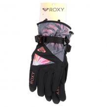 Купить перчатки сноубордические женские roxy jetty gloves hawaiian tropik para черный,мультиколор ( id 1160245 )