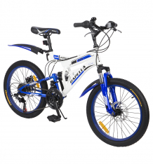Купить двухколесный велосипед capella g20s650, цвет: белый/синий ( id 5643157 )